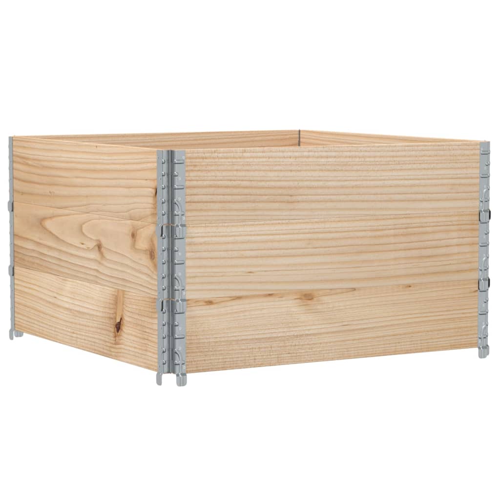 Plantenbak 100x100 cm massief grenenhout - AllerleiShop