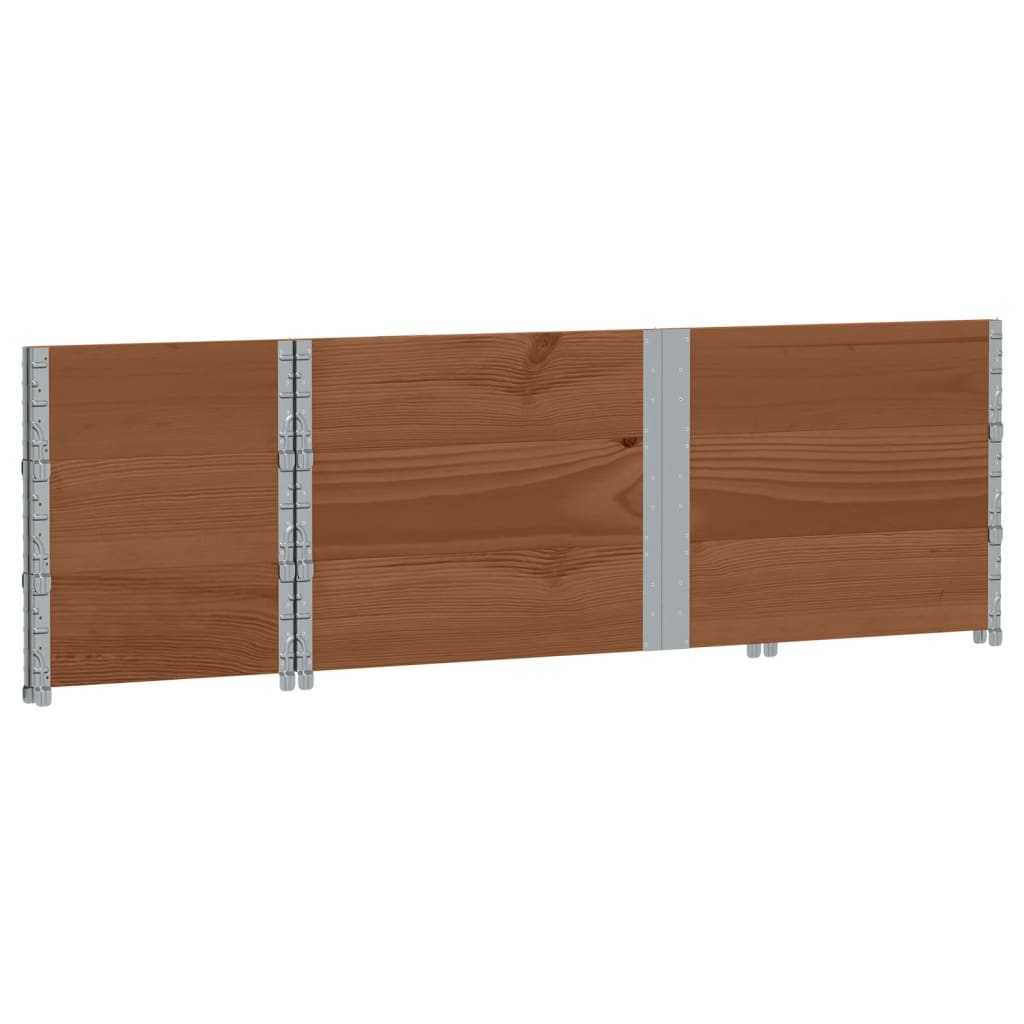 Plantenbak 150x50 cm massief grenenhout bruin - AllerleiShop