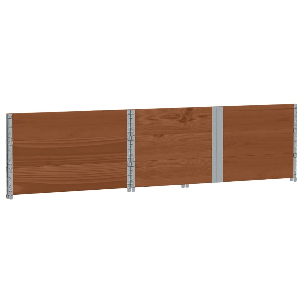 Plantenbak 150x100 cm massief grenenhout bruin - AllerleiShop