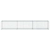 Schanskorf 300x50x50 cm gegalvaniseerd ijzer zilverkleurig - AllerleiShop