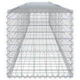 Schanskorf 500x50x50 cm gegalvaniseerd ijzer zilverkleurig - AllerleiShop