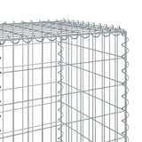 Schanskorf 800x50x150 cm gegalvaniseerd ijzer zilverkleurig - AllerleiShop