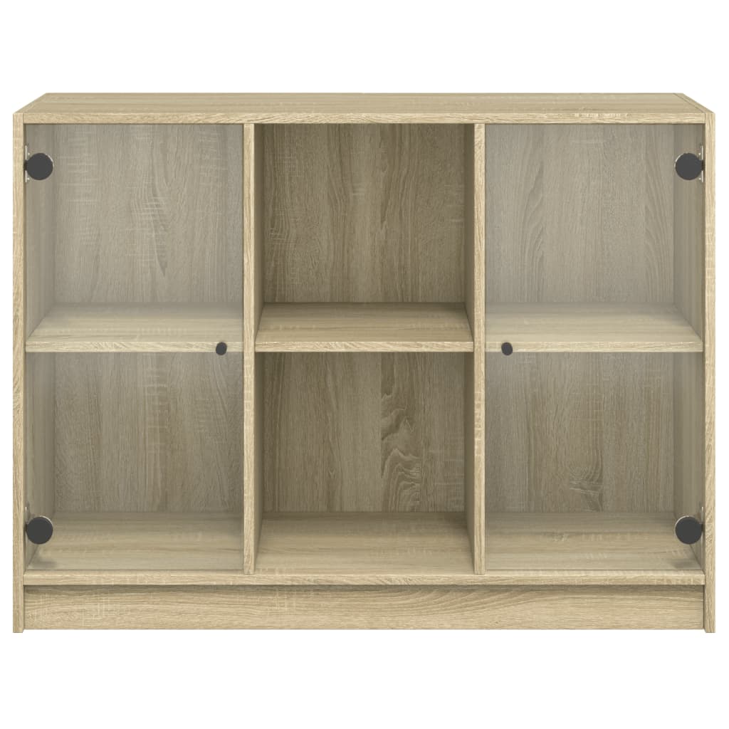 Dressoir 102x37x75,5 cm bewerkt hout sonoma eikenkleurig - AllerleiShop