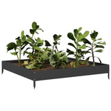 Plantenbak verhoogd 100x100x18,5 cm staal - AllerleiShop