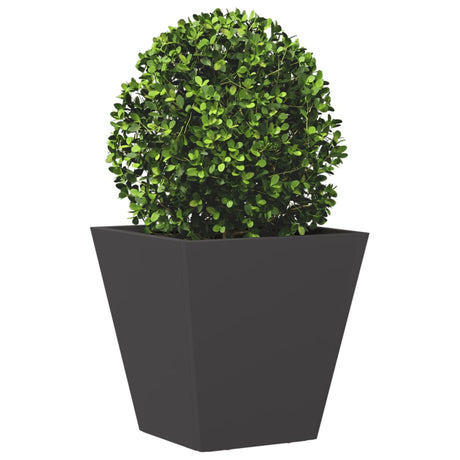 Plantenbak 30x30x30 cm staal zwart - AllerleiShop