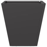 Plantenbak 30x30x30 cm staal zwart - AllerleiShop