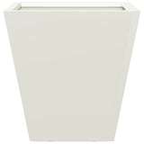 Plantenbak 30x30x30 cm staal wit - AllerleiShop