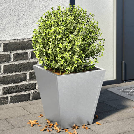 Plantenbakken 2 st 30x30x30 cm gegalvaniseerd staal - AllerleiShop