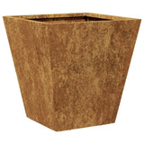 Plantenbakken 2 st 30x30x30 cm cortenstaal - AllerleiShop