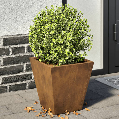 Plantenbakken 2 st 30x30x30 cm cortenstaal - AllerleiShop