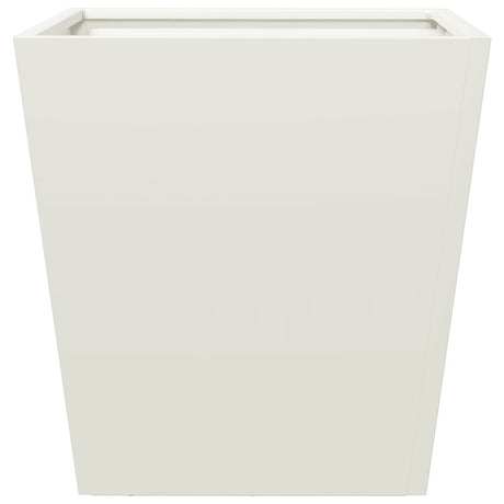 Plantenbak 40x40x40 cm staal wit - AllerleiShop