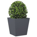 Plantenbak 40x40x40 cm staal antracietkleurig - AllerleiShop