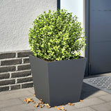 Plantenbak 40x40x40 cm staal antracietkleurig - AllerleiShop