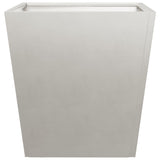 Plantenbakken 2 st 40x40x40 cm roestvrij staal - AllerleiShop