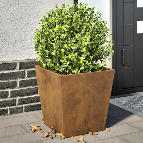 Plantenbakken 2 st 40x40x40 cm cortenstaal - AllerleiShop