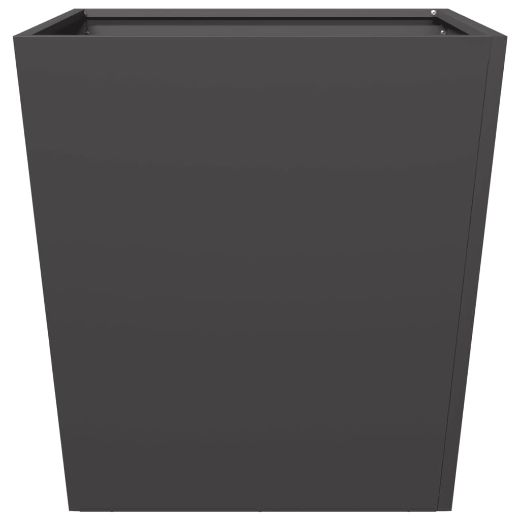 Plantenbak 50x50x50 cm staal zwart - AllerleiShop