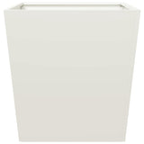 Plantenbak 50x50x50 cm staal wit - AllerleiShop