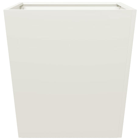 Plantenbak 50x50x50 cm staal wit - AllerleiShop