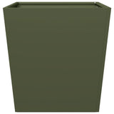 Plantenbak 50x50x50 cm staal olijfgroen - AllerleiShop