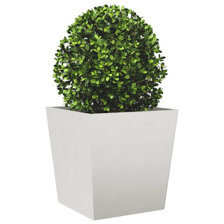 Plantenbakken 2 st 50x50x50 cm roestvrij staal - AllerleiShop