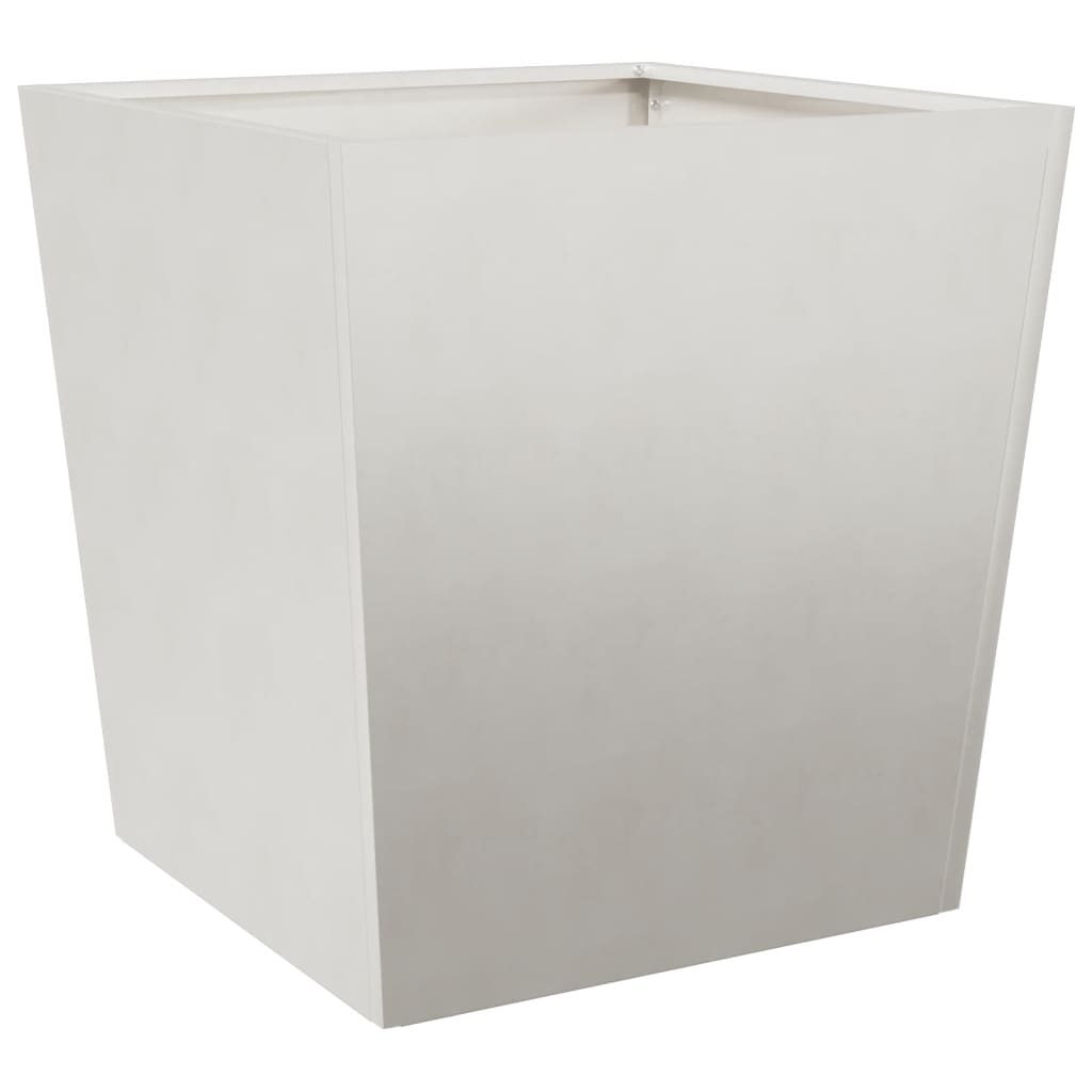 Plantenbakken 2 st 50x50x50 cm roestvrij staal - AllerleiShop