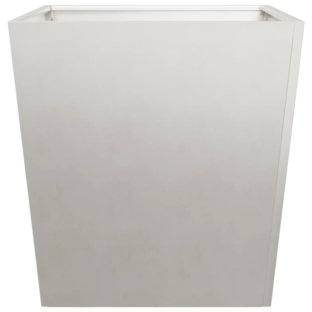 Plantenbakken 2 st 50x50x50 cm roestvrij staal - AllerleiShop