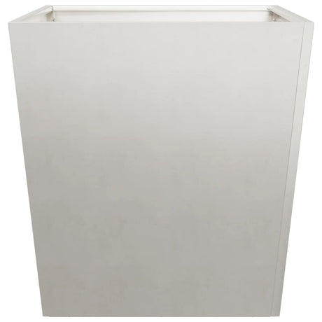 Plantenbakken 2 st 50x50x50 cm roestvrij staal - AllerleiShop