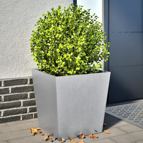 Plantenbakken 2 st 50x50x50 cm gegalvaniseerd staal - AllerleiShop