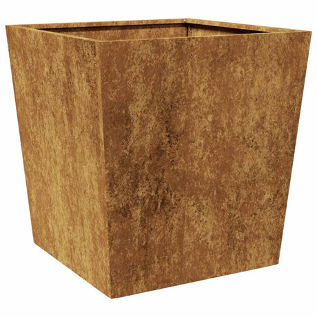 Plantenbakken 2 st 50x50x50 cm cortenstaal - AllerleiShop