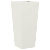 Plantenbak 35x35x75 cm staal wit - AllerleiShop