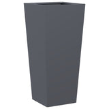 Plantenbak 35x35x75 cm staal antracietkleurig - AllerleiShop