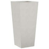 Plantenbakken 2 st 35x35x75 cm roestvrij staal - AllerleiShop