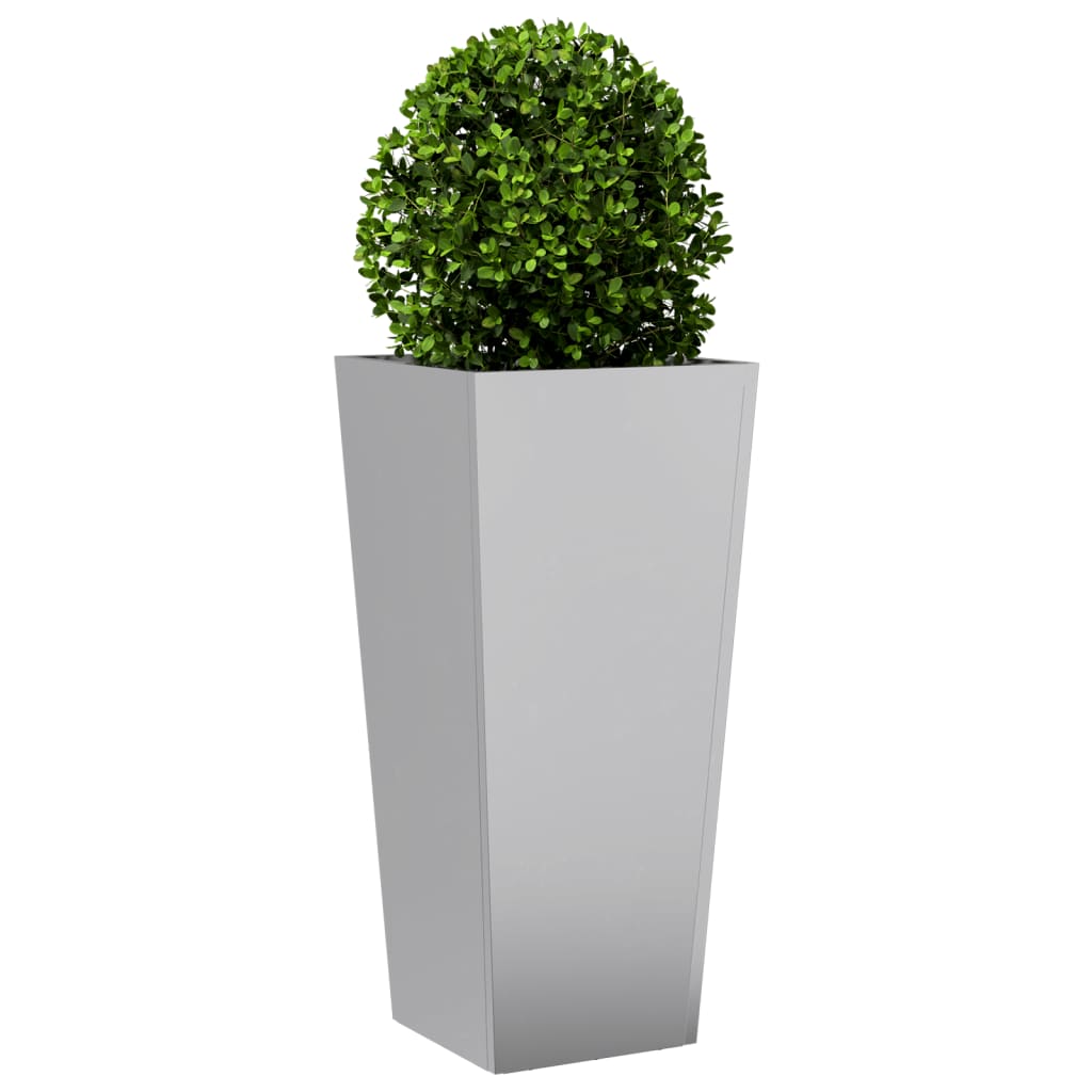 Plantenbak 35x35x75 cm gegalvaniseerd staal - AllerleiShop