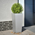 Plantenbak 35x35x75 cm gegalvaniseerd staal - AllerleiShop