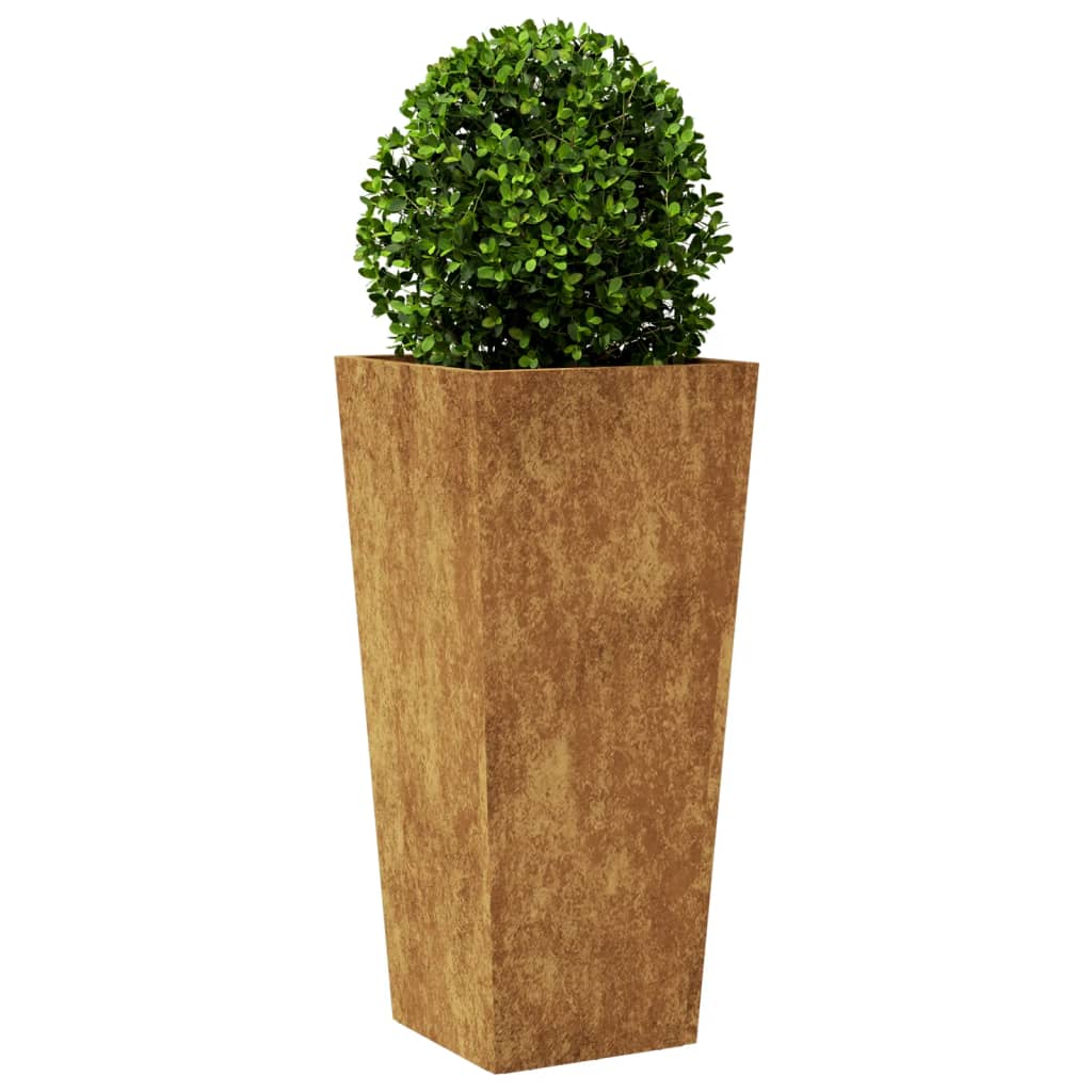 Plantenbak 35x35x75 cm cortenstaal - AllerleiShop