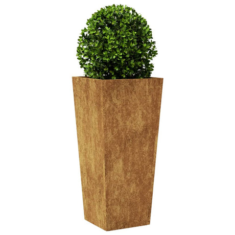 Plantenbak 35x35x75 cm cortenstaal - AllerleiShop