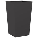 Plantenbak 45x45x75 cm staal zwart - AllerleiShop