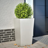 Plantenbak 45x45x75 cm roestvrij staal - AllerleiShop