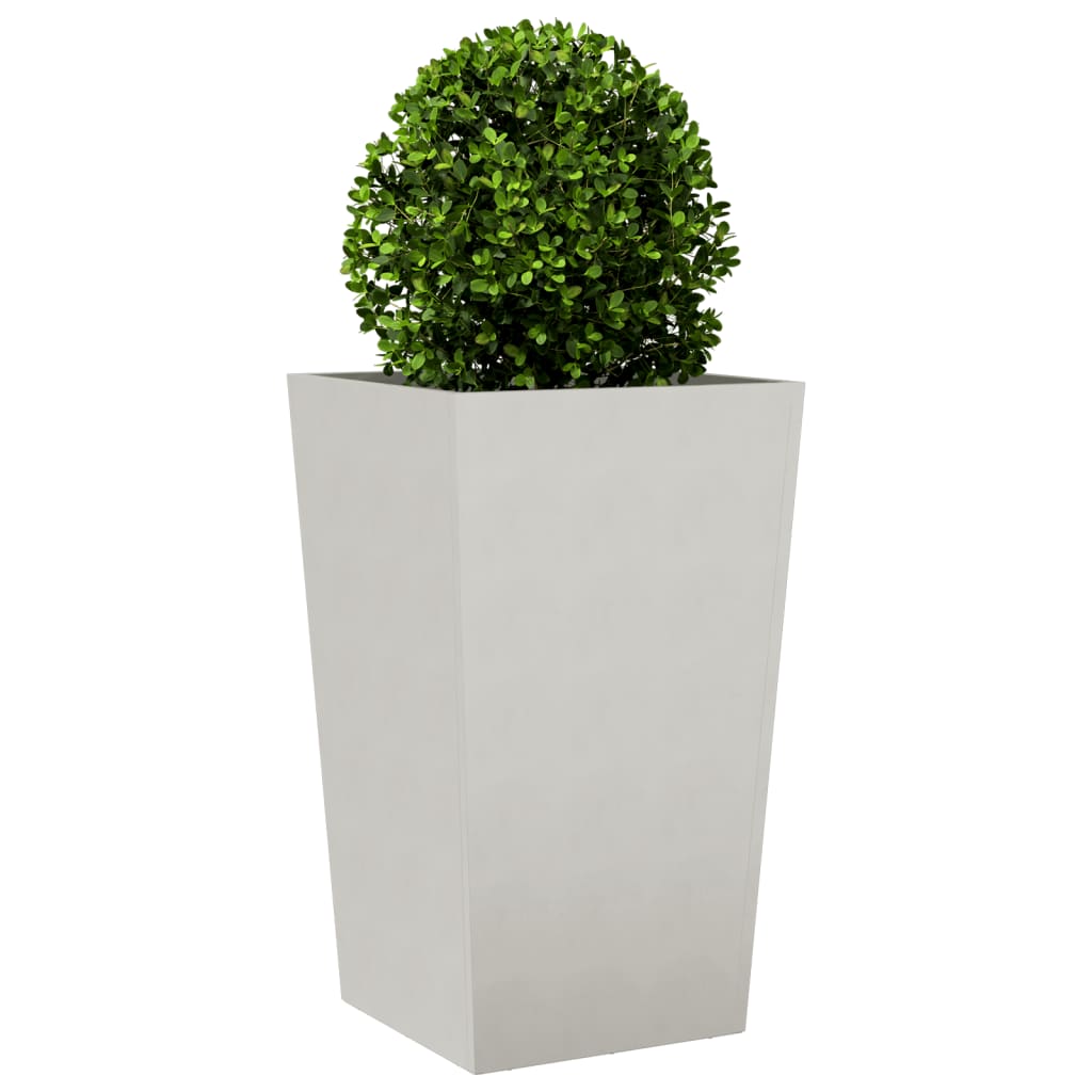 Plantenbakken 2 st 45x45x75 cm roestvrij staal - AllerleiShop