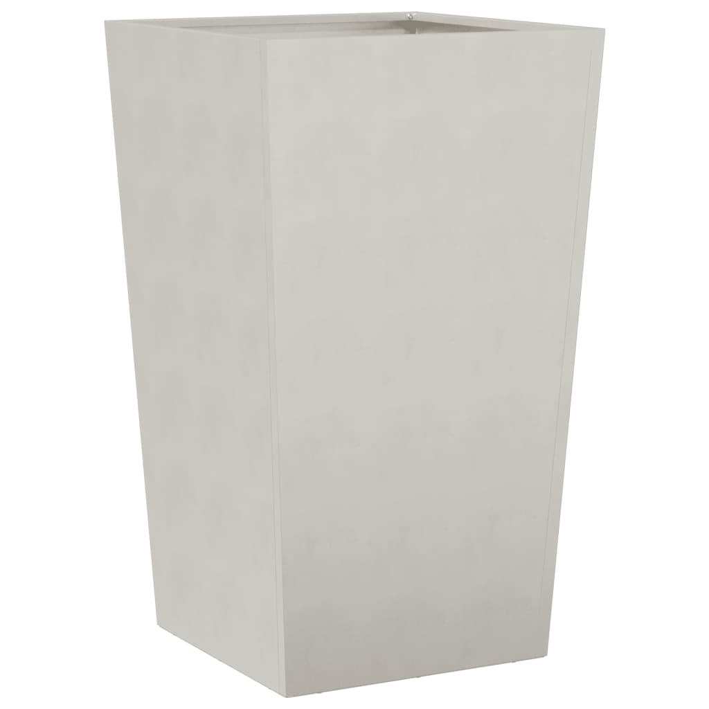 Plantenbakken 2 st 45x45x75 cm roestvrij staal - AllerleiShop