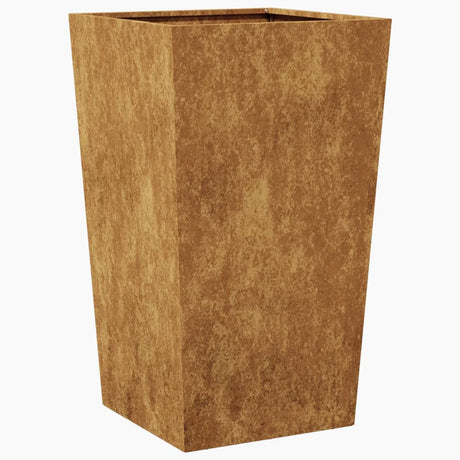 Plantenbakken 2 st 45x45x750 cm cortenstaal - AllerleiShop