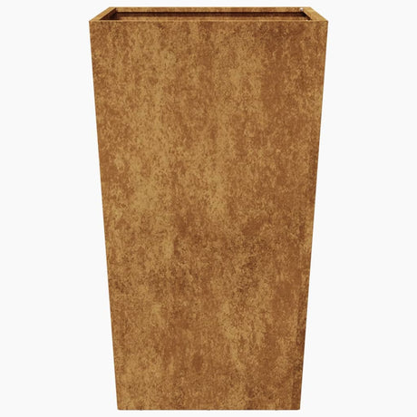 Plantenbakken 2 st 45x45x750 cm cortenstaal - AllerleiShop