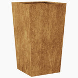 Plantenbakken 2 st 45x45x750 cm cortenstaal - AllerleiShop