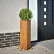 Plantenbak driehoek 30x26x75 cm cortenstaal - AllerleiShop