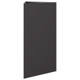 Plantenbak driehoek 40x34,5x70 cm staal zwart - AllerleiShop