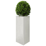 Plantenbakken 2 st driehoek 40x34,5x70 cm roestvrij staal - AllerleiShop