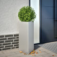 Plantenbak driehoek 40x34,5x70 cm gegalvaniseerd staal - AllerleiShop