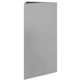 Plantenbakken 2 st driehoek 40x34,5x70 cm gegalvaniseerd staal - AllerleiShop