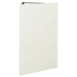 Plantenbak driehoek 50x43x75 cm staal wit - AllerleiShop