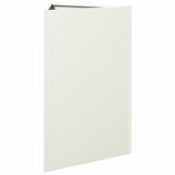 Plantenbakken 2 st driehoek 50x43x75 cm staal wit - AllerleiShop